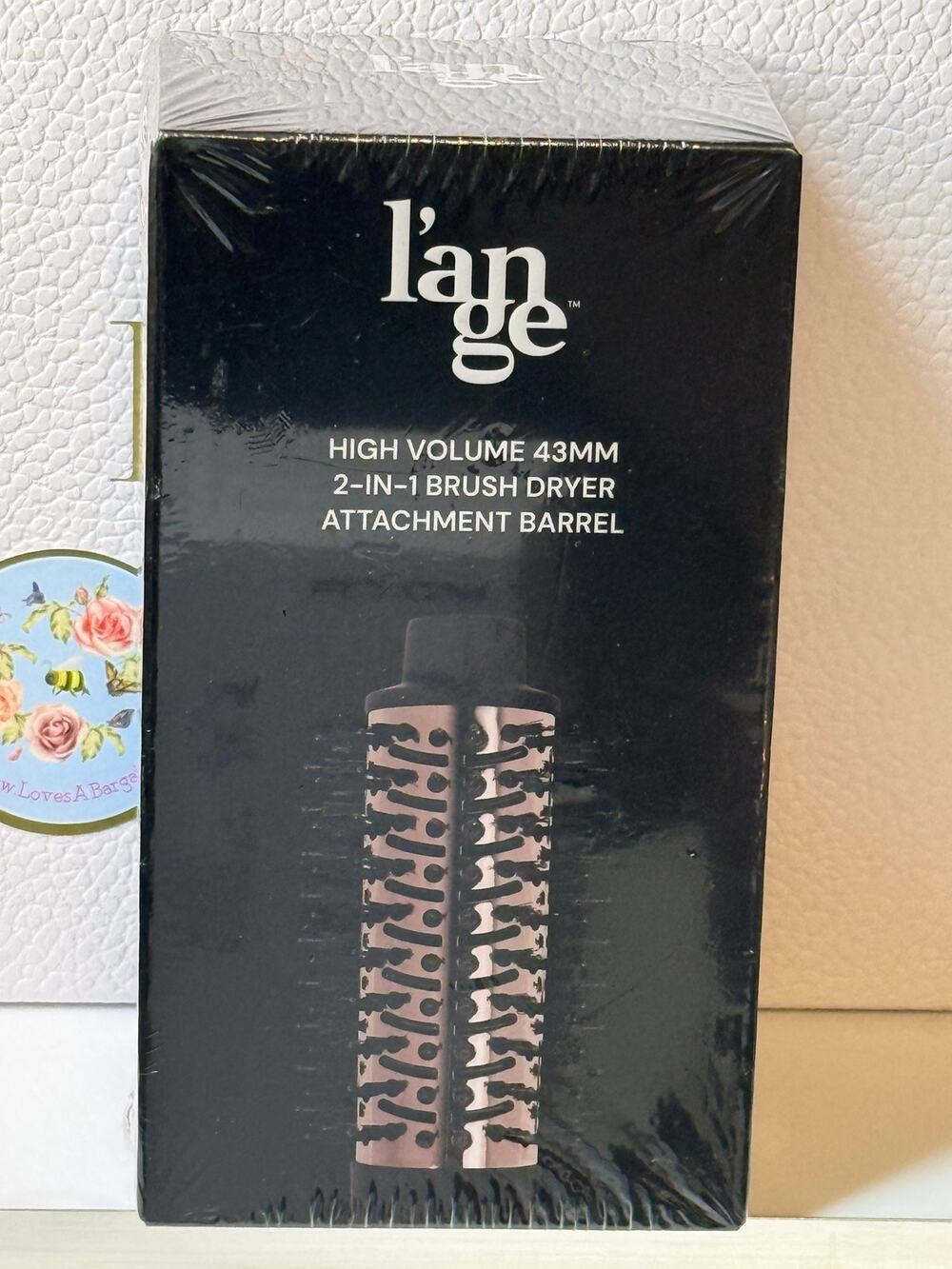l’ange Hair HIGH-Volume Series -43MM -2-1  Interchangeable Dryer Brush- PINK NEW